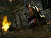 One of several in-game riders with a storyline found in Motorstorm Apocalypse