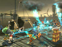 Batttle screenshot from Ratchet & Clank: All 4 One