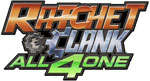 Ratchet & Clank: All 4 One game logo