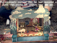 Interactive reading related action in Wonderbook: Book of Spells