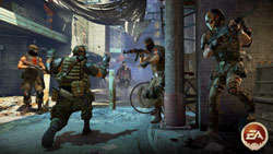 feigning surrendur as a co-op tactic in Army of Two: The 40th Day