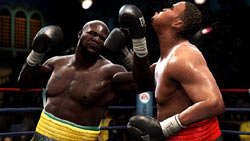 James Toney hitting Eddie Chambers in 'Fight Night Round 4'