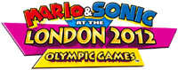 Mario & Sonic at the London 2012 Olympic games game logo