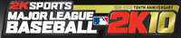 MLB 2K10 game logo