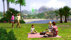 New seamless neighborhoods in 'The Sims 3'