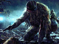 Using a pistol while searching for a sniper rifle in Sniper: Ghost Warrior 2
