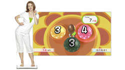 The 'Perfect 10' balance game from 'Wii Fit Plus'
