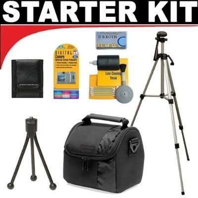 Deluxe DB ROTH Accessory STARTER KIT For The Sony DCR-SX44, SX63, MHS-CM1 Handycam Camcorder