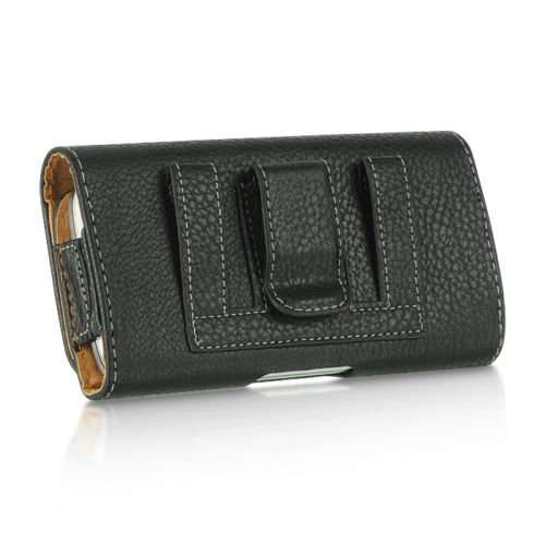 Kingsource Quliaty Leather Pouch Holster Case with Metal Belt Clip Compatible For iPhone 8 iPhone 7