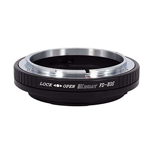 FD-EOS, KECAY Lens Mount Adapter for Canon FD FL Mount Lens To Canon EOS EF EF-S Mount Camera Adapt