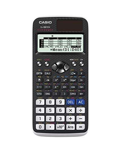 Casio FX-991EX Engineering/Scientific Calculator, Black