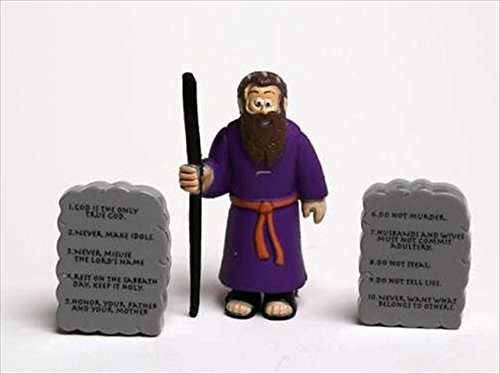 Toy - Action Figure - Beginners Bible - Moses And Commandments