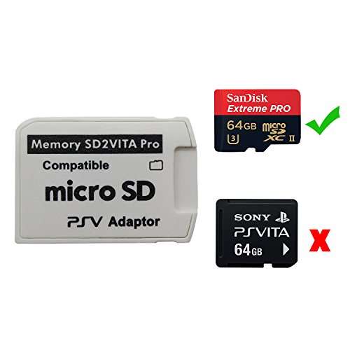 Funturbo Ultimate Version SD Vita Memory Card Adapter PS Vita PSVSD Micro SD Adapter PSV PSTV FW ...