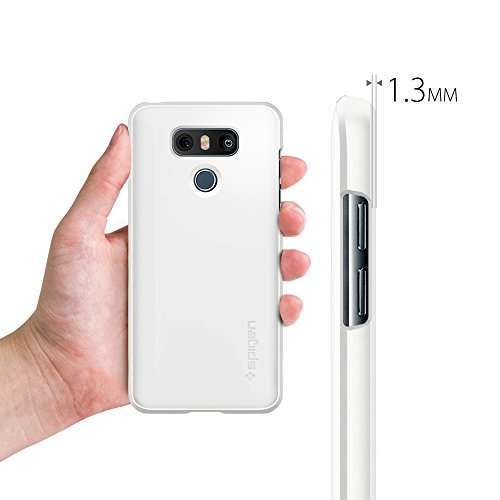 Spigen Thin Fit LG G6 Case with Premium Matte Finish Coating and QNMP Compatible for LG G6 (2017) -