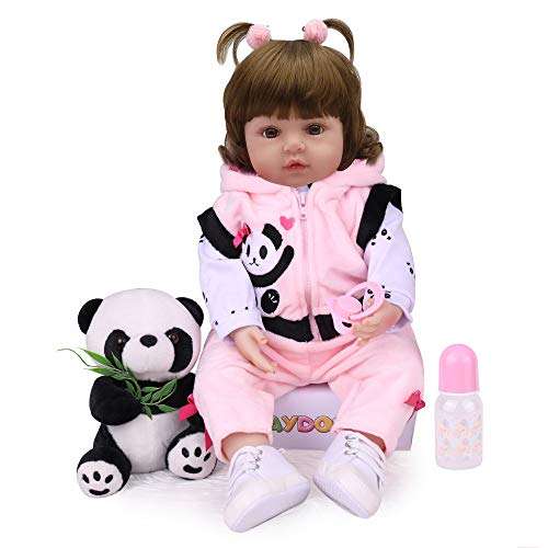 Kaydora Reborn Baby Doll,Lifelike Reborn Toddler Girl,18 inch Weighted Baby Doll...