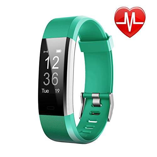 Fitness Tracker HR, Letscom Activity Tracker with Heart Rate Monitor Watch, IP67 Waterproof Smart W