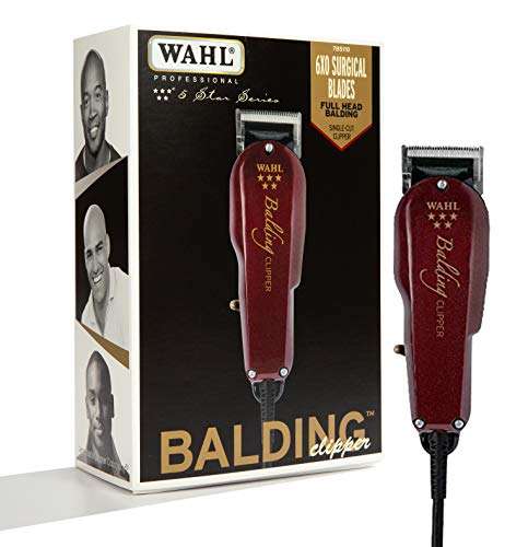 Wahl Professional 5-Star Balding Clipper #8110  Great for Barbers and Stylists  Cuts S..