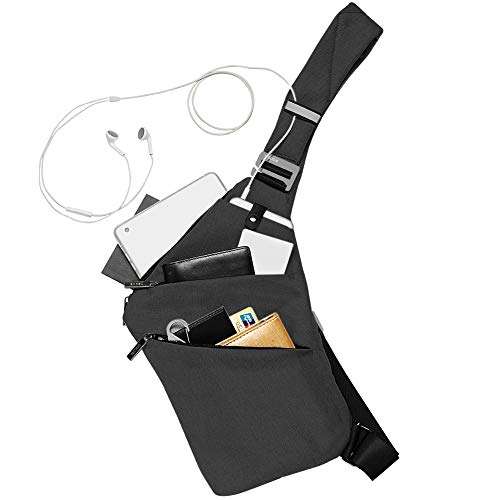 OSOCE Sling Bag Chest Shoulder Bag,Crossbody Backpack Waterproof Multipurpose Daypacks for Travel S