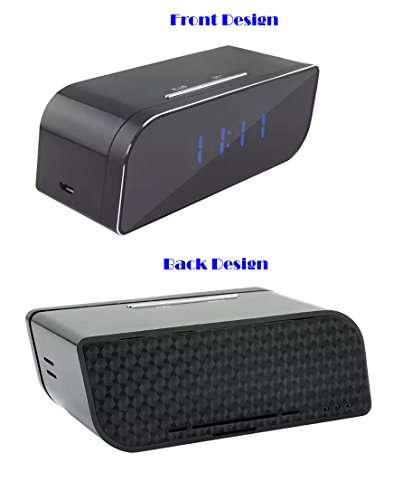 Wireless Wifi HD 1080P Hidden Camera Nanny Cam Hidden Camera Clock Motion Detection Camera Mini Spy