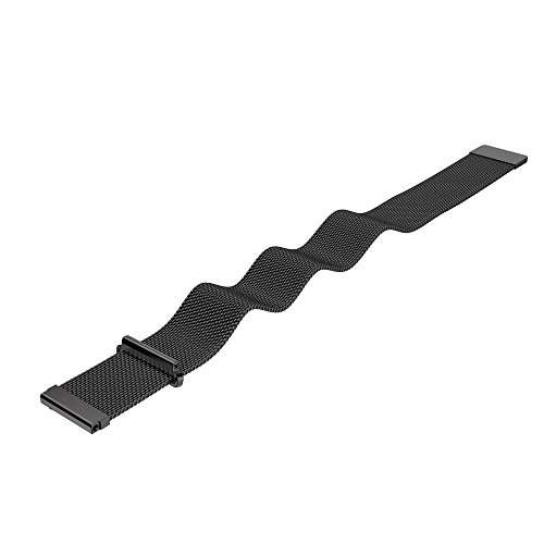 Gear S3 Watch Band, Leefrei Milanese Loop Woven Stainless Steel Mesh with Magnetic Closure Clasp Re