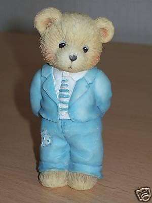Amazon.com: Cherished Teddies "A Fathers is the Bearer of Strength: Home &  Kitchen