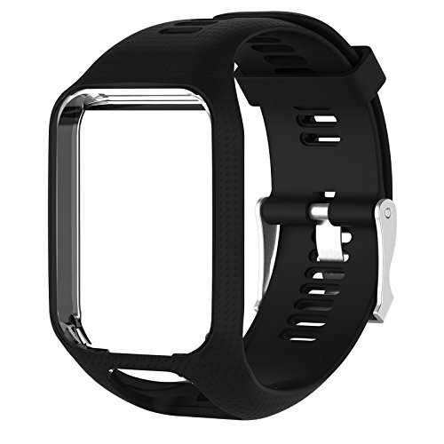 XBERSTAR TPE Wrist Accessories Bands Strap for TomTom Adventurer Golfer 2 Runner 2/3 Spark / Spark