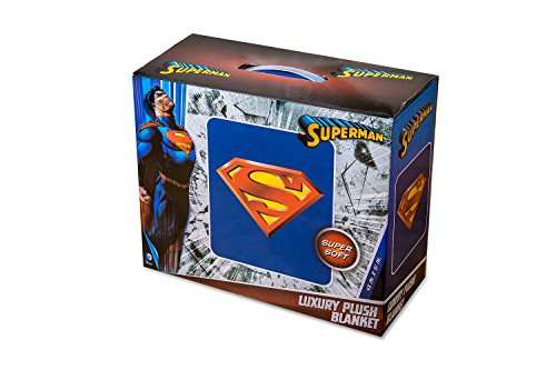 DC Comics Superman Luxury Super Soft Plush Blanket
