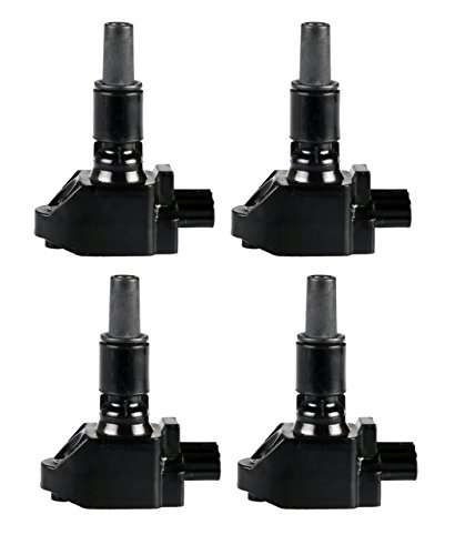 Pack of 4 Ignition Coils for Mazda RX-8 R2 1.3L Compatible with C1459 UF501 UF-501