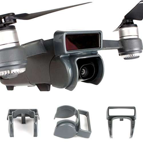 DJI Spark Accessories Set Bundle Combo Lens Cap Hood Sun Shade Camera Cover Protector Landing Gear