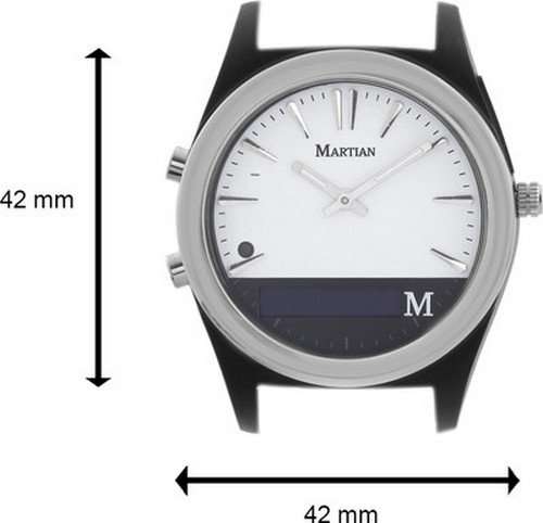 Martian Watches Notifier Smartwatch - BROKEN
