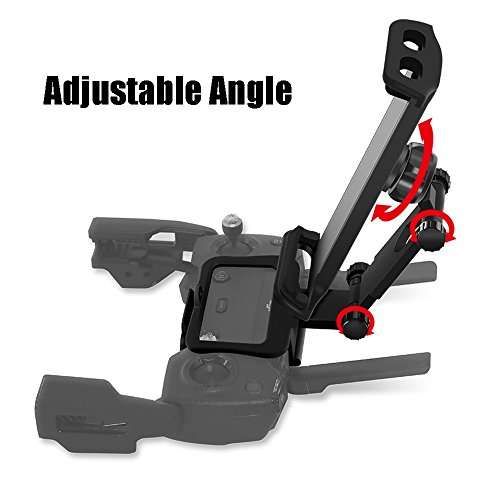 Anbee Foldable 4-10 Inch Phone / Tablet Extended Front Holder - Over Display Mount for DJI Mavic Pr
