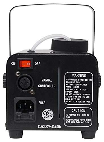 Rockville R700 Fog/Smoke Machine w/ Remote Quick Heatup, Thick Fog!