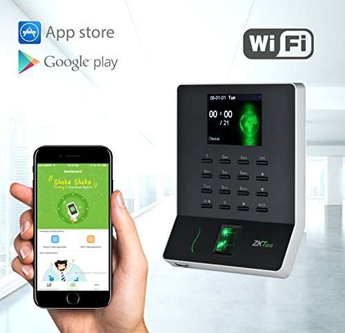 ZKTeco Ultra Slim Biometric Fingerprint Time Attendance Terminal/Attendance Machine Payrol