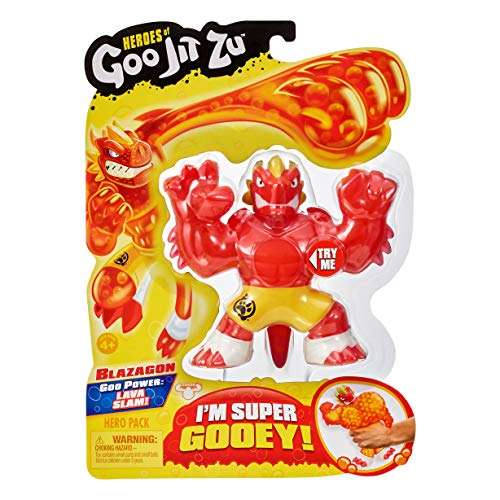 Heroes of Goo Jit Zu - Gooey Dragon Action Figure, Blazagon...