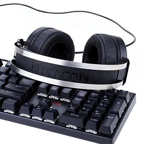 Redragon H901 Gaming Headset with Microphone for PC, PC Gaming Headphones with Mic and Built-..