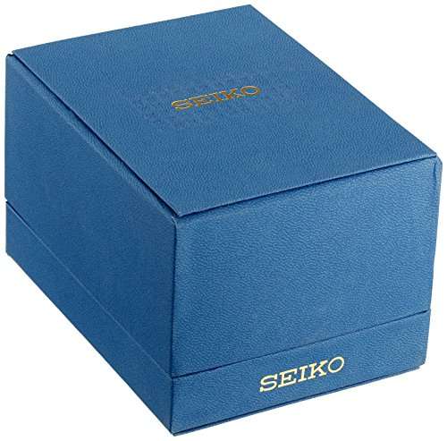 Seiko Men's SNXL72 Seiko 5 Automatic Gold-Tone Stainless Steel Bracelet Watch with Patterned Dial