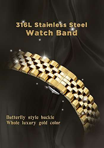BRIGADA Swiss Watches Luxury Gold Watches for Men, Nice Automatic Hollow Mechanical Men's Watch, G