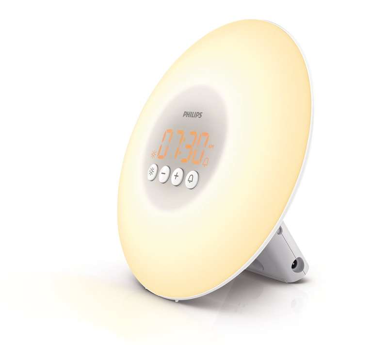 Philips Wake-up Light with Sunrise Simulation alarm clock White HF3500/60