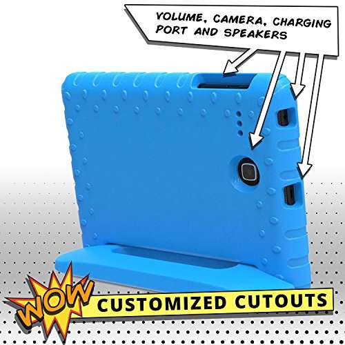 Samsung Galaxy Tab E Lite 7.0 case for kids, fits Tab 3 Lite 7.0 [SHOCK PROOF KIDS TAB LITE CASE] C