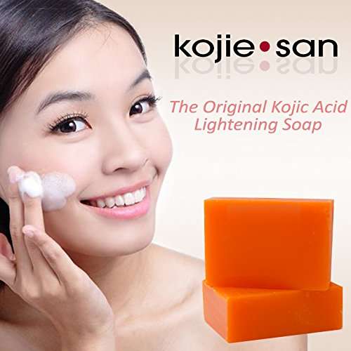 KOJIE SAN FACE & BODY SOAP - 5 Pack of Kojie San Skin Lightening Kojic Acid Soap ( 2 Bars per pack)
