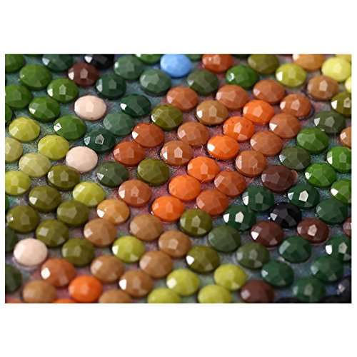 Faraway 5D DIY Crystal Full Diamond Painting Van Gogh The Starry Night Round Drill Rhinestone Paint