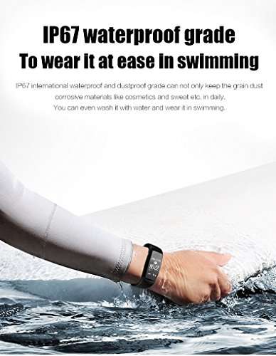 Waterproof Bluetooth Smart Watch with Blood Pressure/Heart Rate/Sleep Monitor Sports Fitness tracke