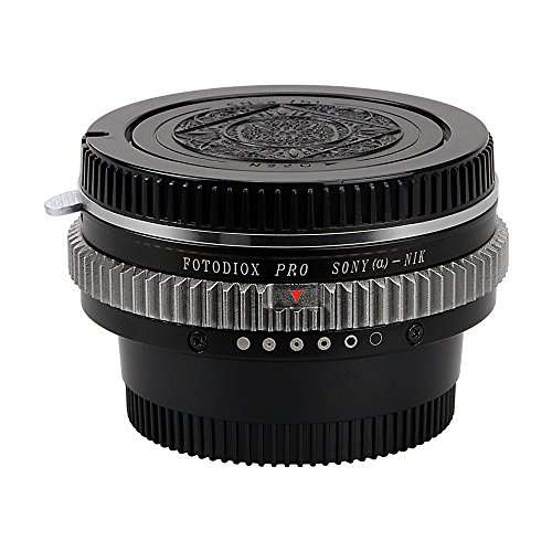 Fotodiox Pro Lens Mount Adapter - Sony Alpha A-Mount (and Minolta AF) DSLR Lens to Nikon F Mount SL