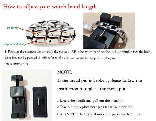 For Fitbit Charge 2 Bands, Premium Wristband Metal Bracelet Bands for Fitbit Charge 2 /Fitbit Charg