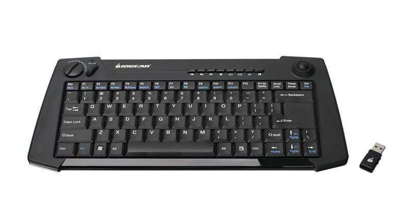 Iogear 2.4 GHz Multimedia Keyboard