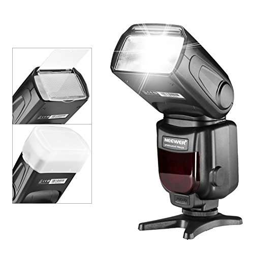 Neewer NW620 Manual LCD Display Flash Speedlite Kit for Canon Nikon and Other DSLR Cameras,Includes