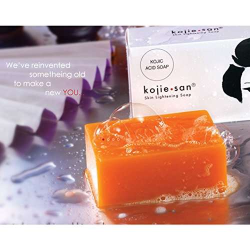 KOJIE SAN FACE & BODY SOAP - 5 Pack of Kojie San Skin Lightening Kojic Acid Soap ( 2 Bars per pack)