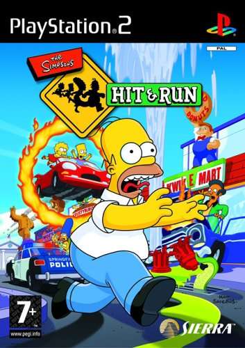 PS2 The Simpsons Hit & Run