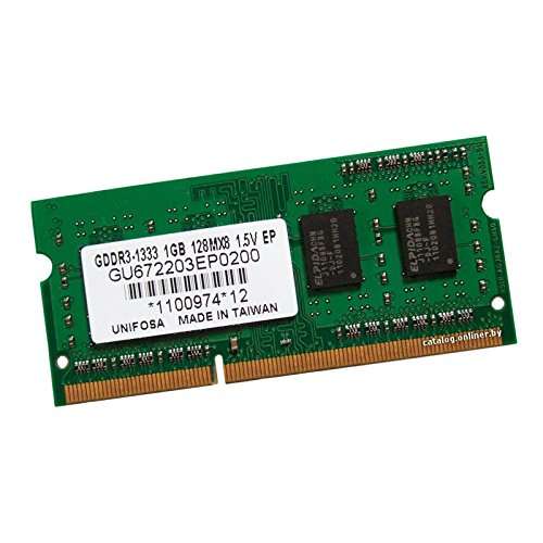 Unifosa 1 GB PC3-10600 DDR3-1333 1333MHz Laptop Memory Ram GU672203EP0200