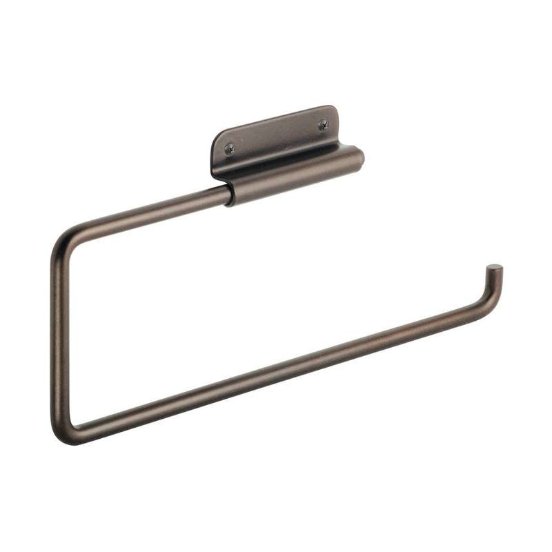 InterDesign Swivel Paper Towel Holder for Kitchen - Wall Mount/Under Cabinet ...